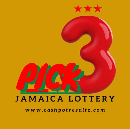 pick 3 results today jamaica.